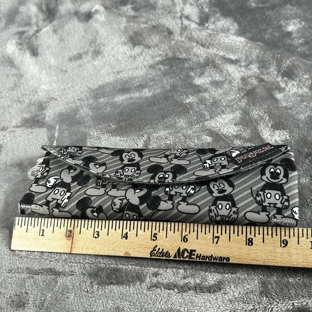 Disney X Jansport Mickey Mouse Burrito Pencil Accessories Pouch New Without Tags